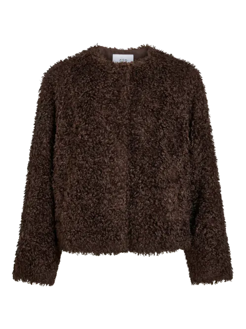 Hovedbilde MAJDA FAKE FUR  JAKKE - BRUN