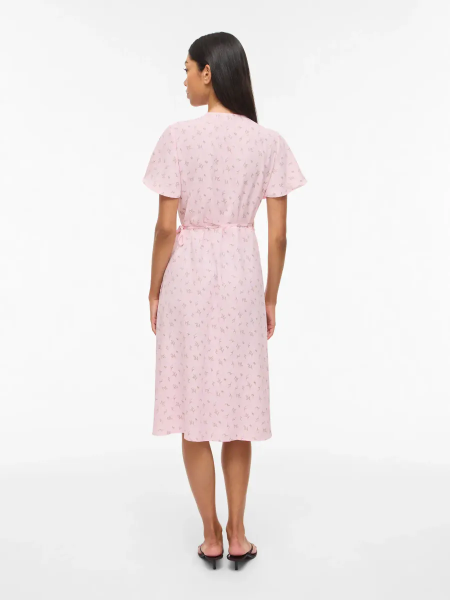 LOVIE OMSLAGSKJOLE M/PRINT - ROSA