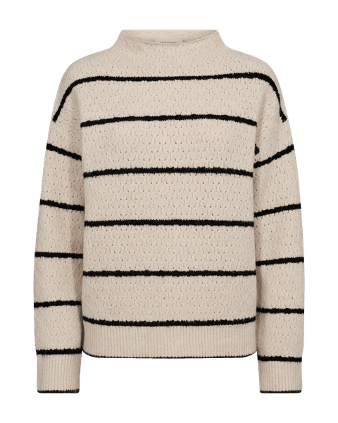 Hovedbilde HARA PULLOVER - MOONBEAM/SORT