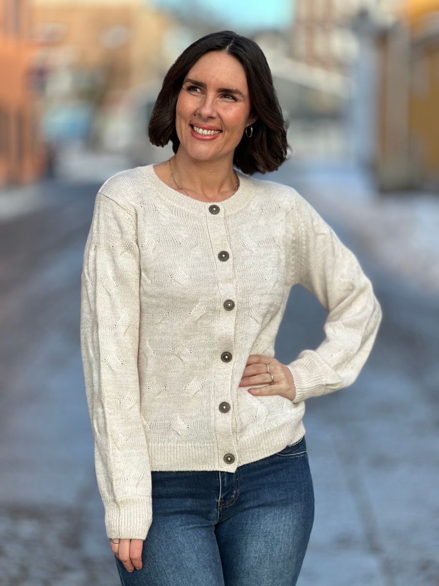 JAZZ CARDIGAN - MOONBEAM MELERT