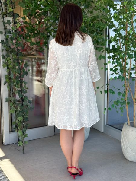 Hovedbilde RANDY EMBRO KJOLE - OFFWHITE