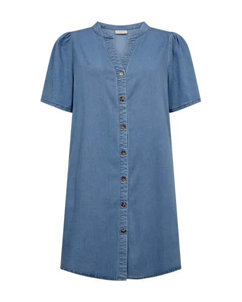 Hovedbilde SOLDA KNELANG KJOLE - LYS DENIM