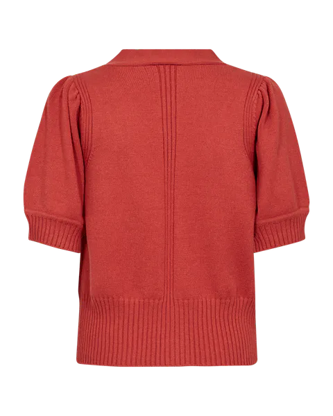 Hovedbilde ALPI CARDIGAN - DYP RØD