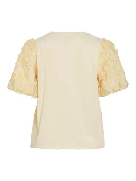 Hovedbilde ONESCA T-SHIRT - LYS GUL