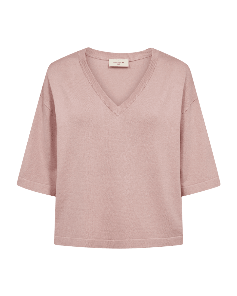 CONNY GENSER V-HALS - GAMMELROSA