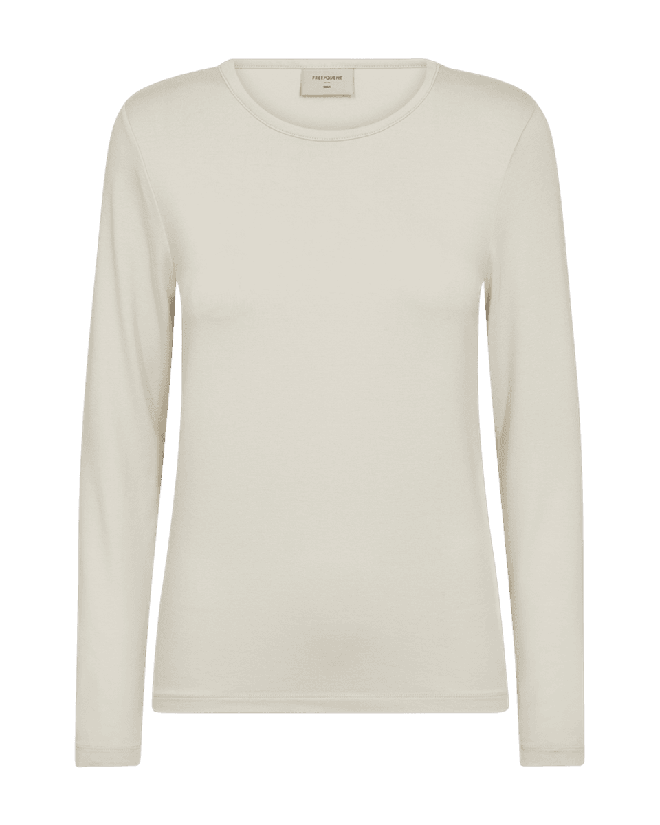 FENJA TOPP M/LANG ERM -  OFFWHITE 