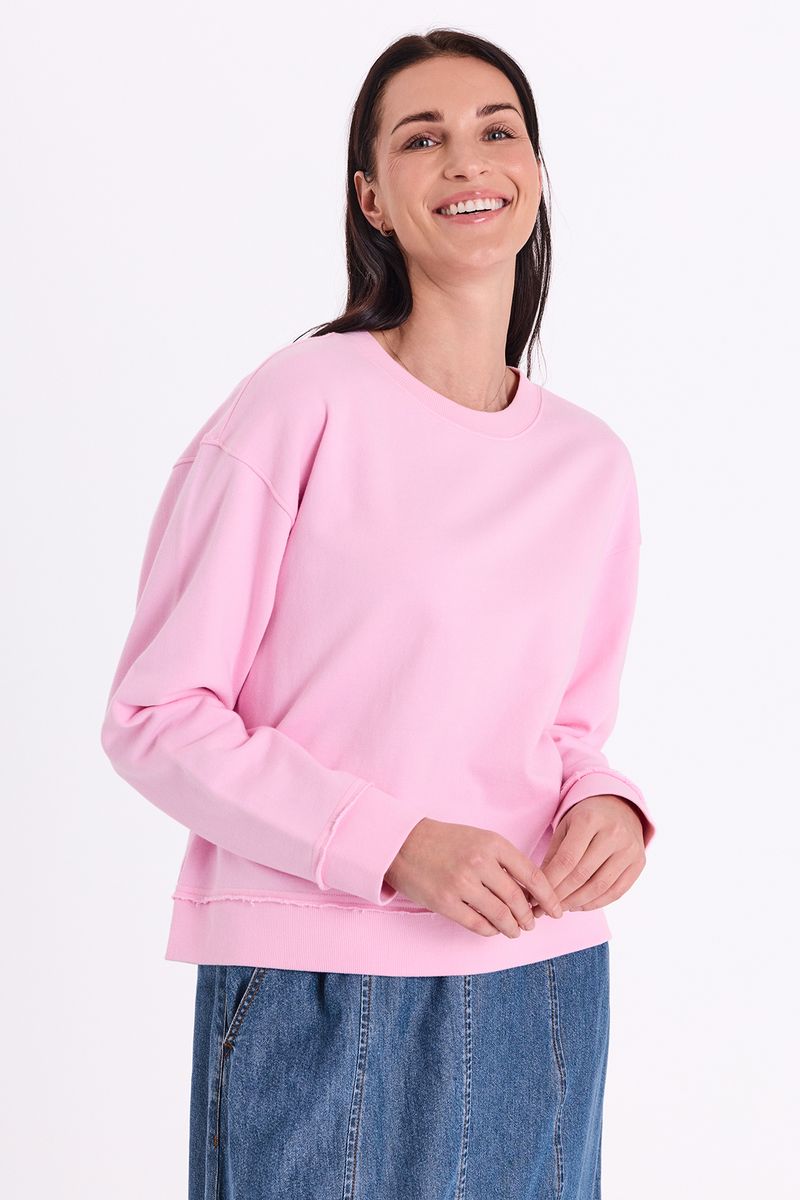 SAFAR SWEAT GENSER - ROSA