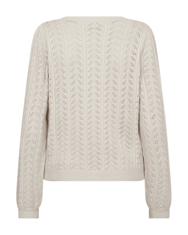 CLARRY CARDIGAN - MOONBEAM