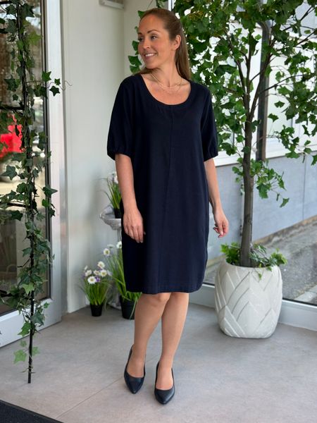 Hovedbilde LAVA KJOLE M/BALLONGERM - NAVY