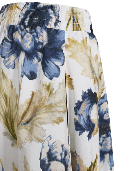 Hovedbilde MAISE SKJØRT - BLÅ BLOMSTER