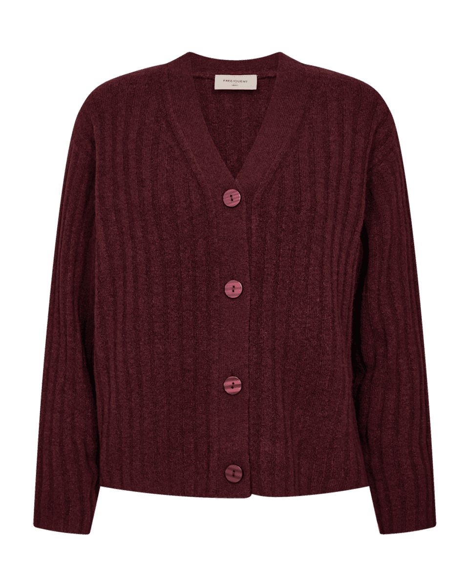 HARA CARDIGAN - PLOMME
