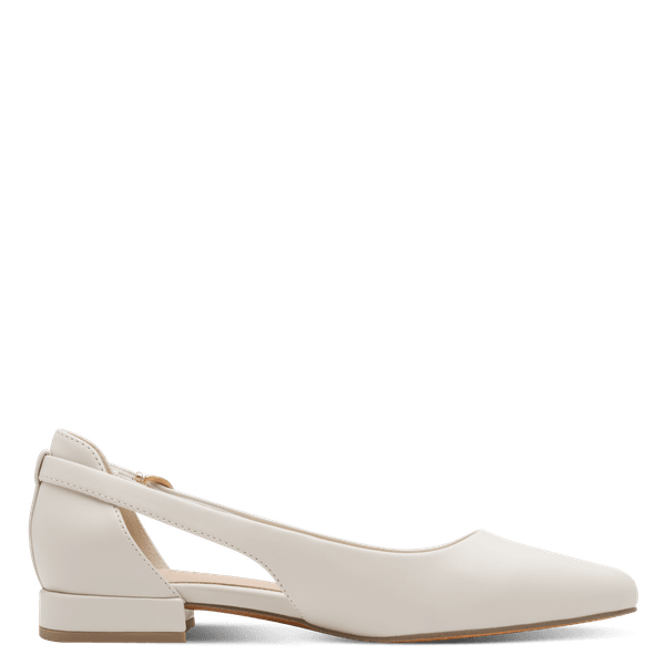 Hovedbilde PUMPS LAV M/REIM - CREAM