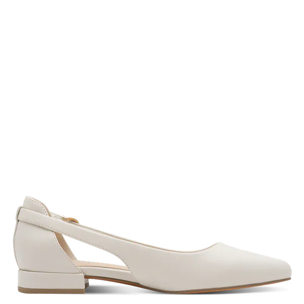 Hovedbilde PUMPS LAV M/REIM - CREAM