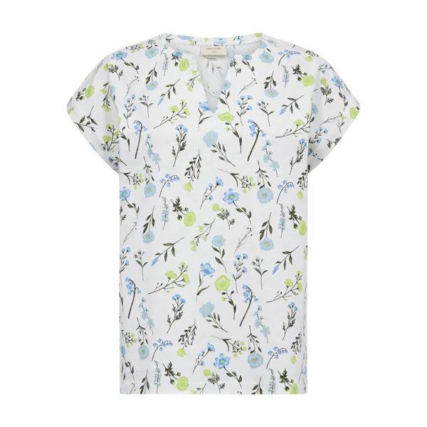 Hovedbilde VIVA TOPP FLOWER - OFFWHITE/GRØNN/BLÅ