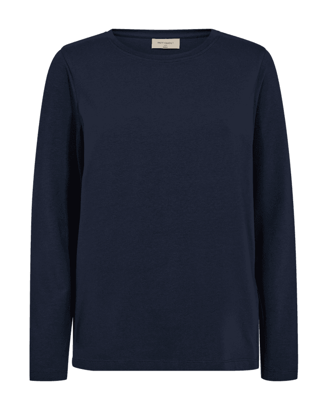 FENJA TOPP M/LANG ERM -  NAVY