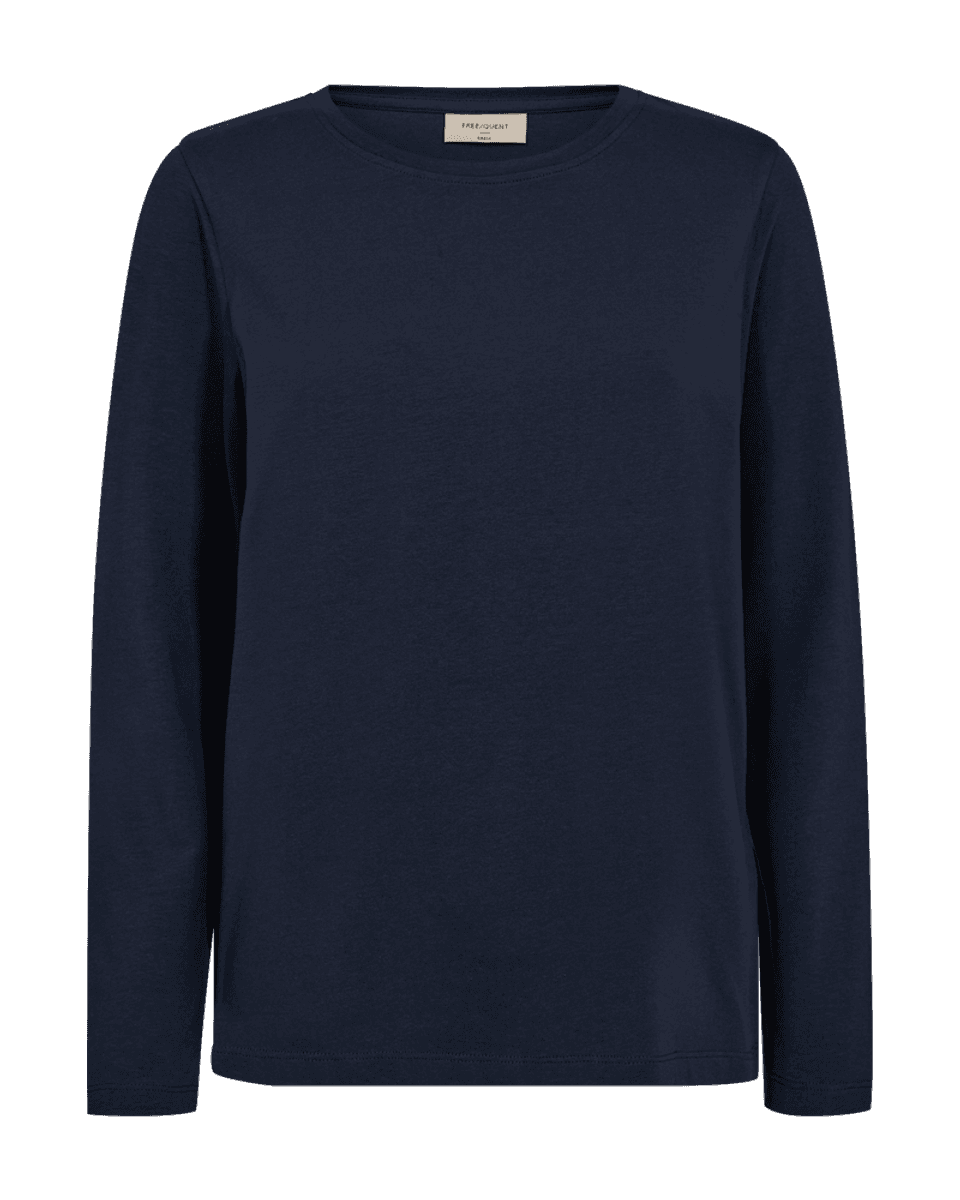 FENJA TOPP M/LANG ERM -  NAVY