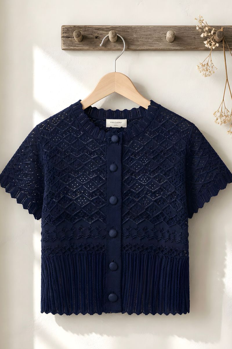 DODO CARDIGAN 2/4 ERM - NAVY