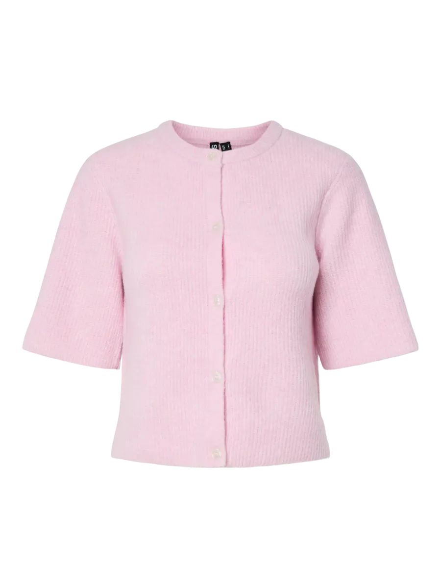 SILLY CARDIGAN M/KORT ERM - ROSA