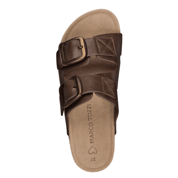 Hovedbilde SANDAL DOBBELSPENT - BRUN