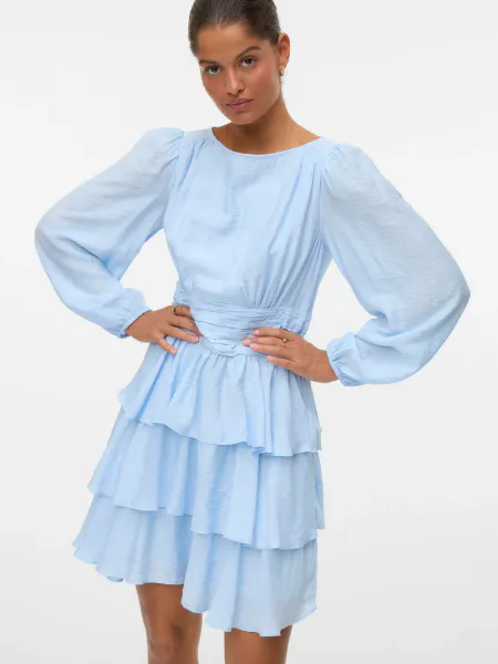 Hovedbilde LISE KJOLE - LYS BLÅ