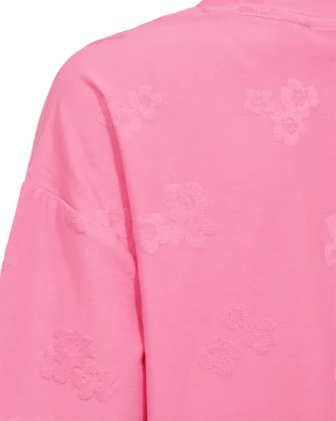Hovedbilde ZIPREA T-SHIRT FLOWERS - ROSA