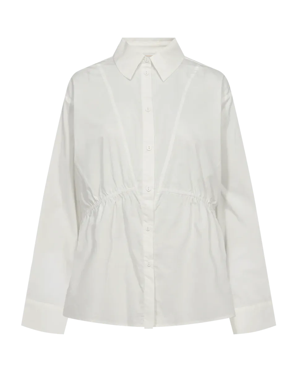 AJDA SKJORTE - OFFWHITE