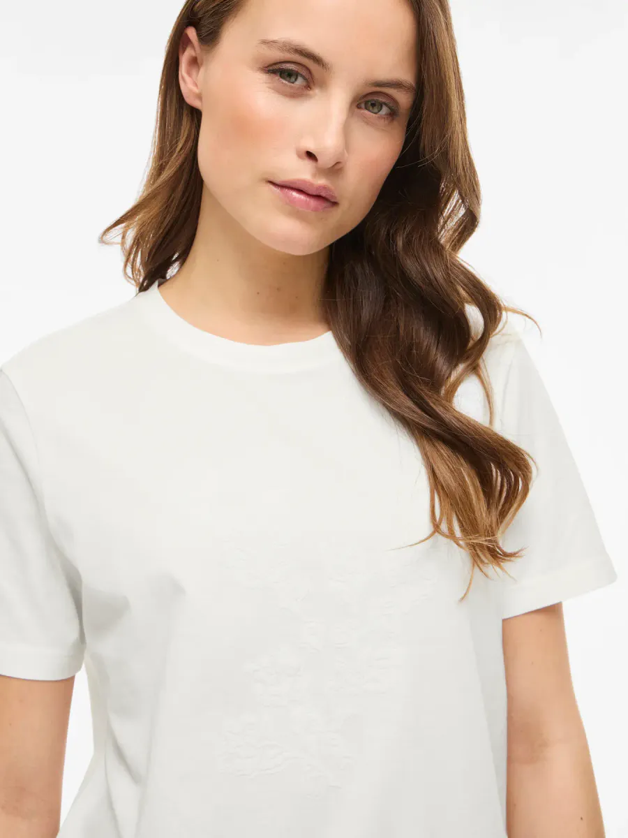 SYBILLA T-SHIRT - OFFWHITE