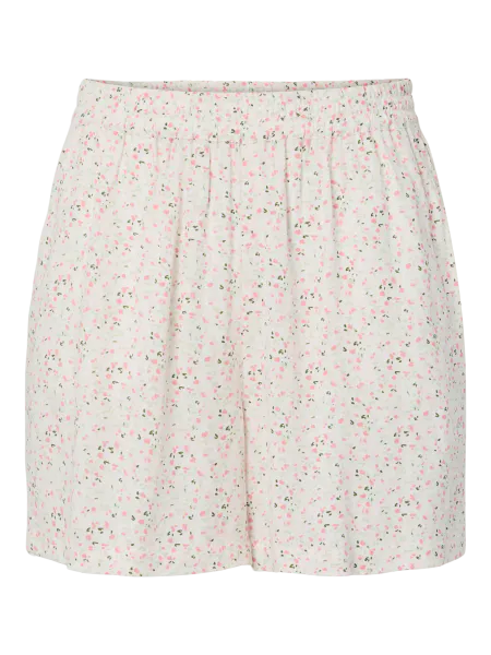 Hovedbilde BARRI SHORTS FLOWERS - CREAM/ROSA