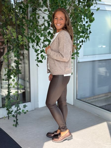 Hovedbilde SHANTAL BUKSE COATED - BRUN