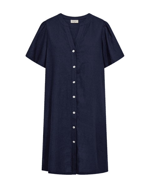 Hovedbilde LAVA SKJORTE KJOLE M/KORT ERM - NAVY