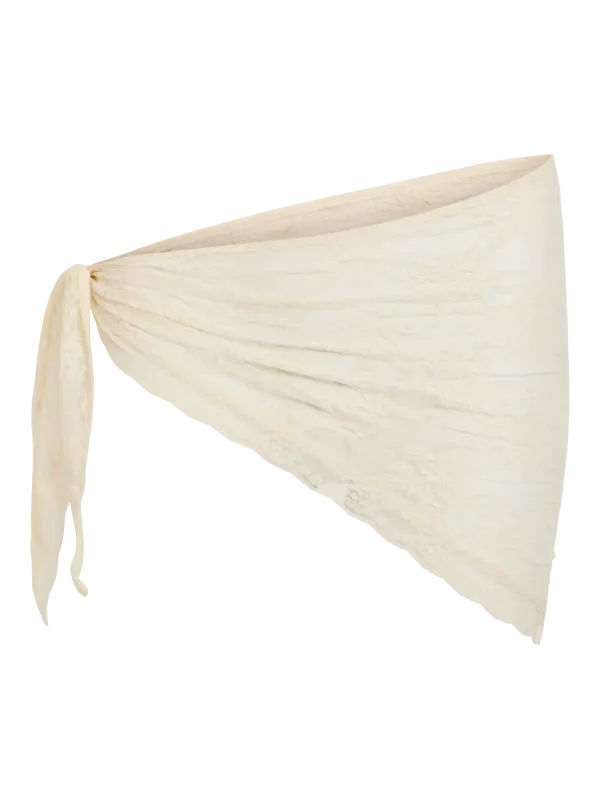 LAJLA BLONDE HOFTE SKJERF - CREAM