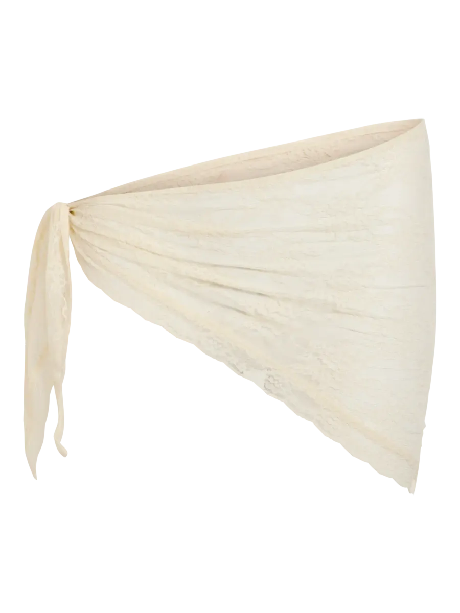 LAJLA BLONDE HOFTE SKJERF - CREAM