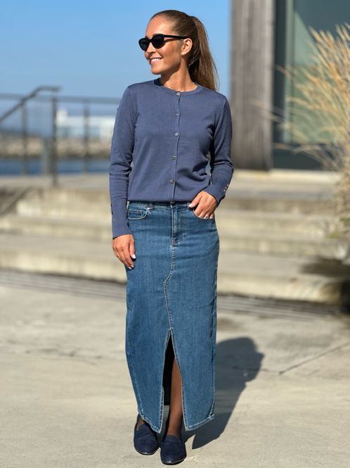 Hovedbilde HALLE DENIM SKJØRT - MEDIUM VASK