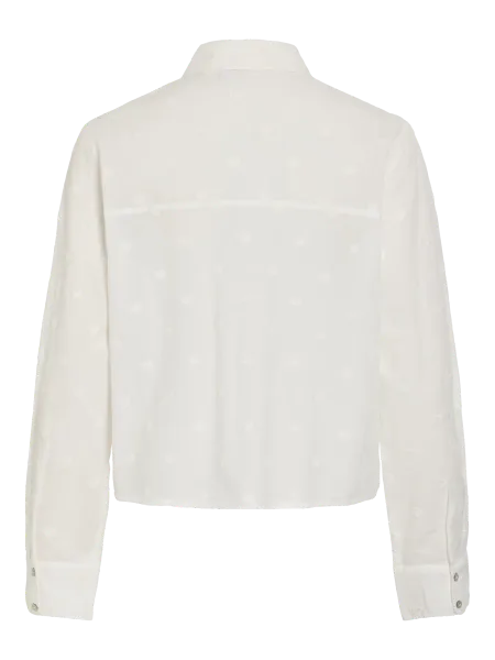 Hovedbilde VALENTA SKJORTE M/HJERTER - OFFWHITE