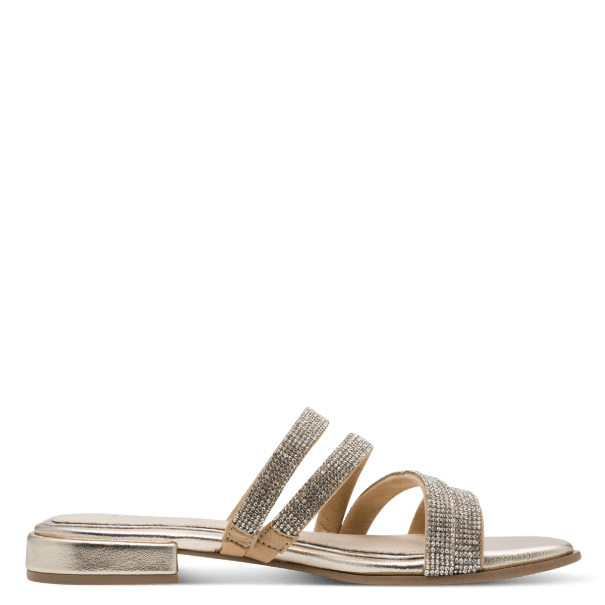SANDAL M/STRASS - GULL
