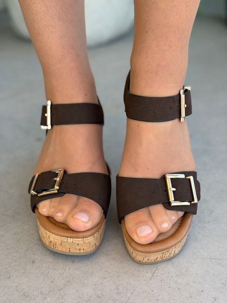Hovedbilde SANDALETT M/KILEHÆL - BRUN