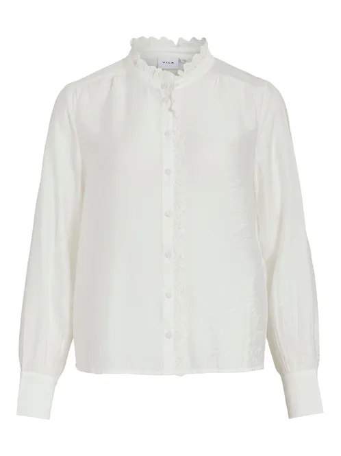 Hovedbilde MALIMA BLUSE M/EMBRO - OFFWHITE