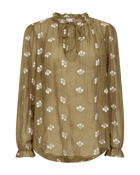 Hovedbilde WENDY BLUSE - ANTIQUE BRONZE / MOONBEAM