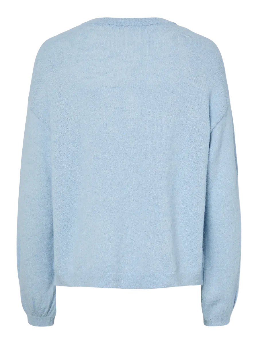 NAOMI CARDIGAN - LYS BLÅ