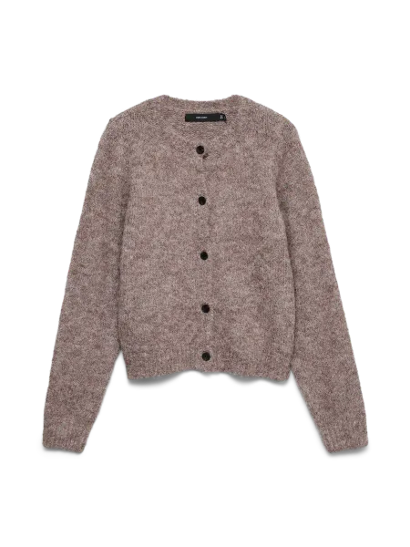 Hovedbilde NOVAH CARDIGAN - TAUPE MELERT