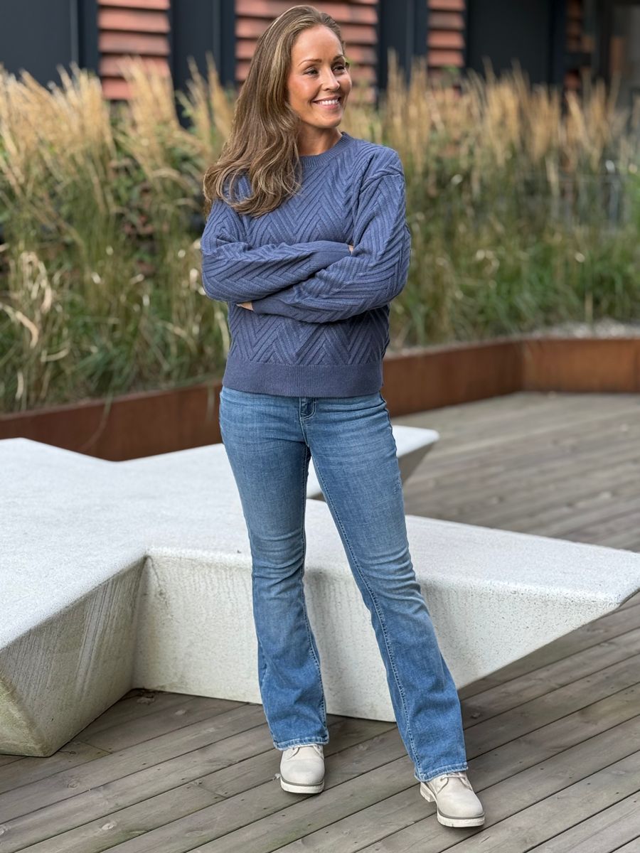 SATURN GENSER - JEANSBLÅ