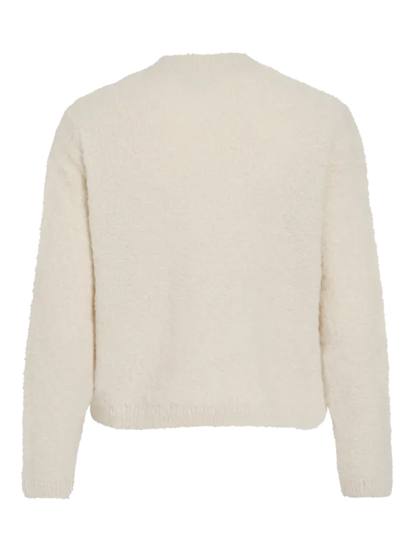SHELBY CARDIGAN M/STRASS - OFFWHITE