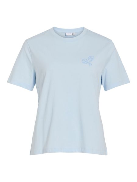 Hovedbilde SYBILLA T-SHIRT - LYSBLÅ