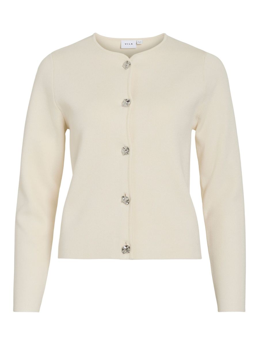 SWAY VISCOSE CARDIGAN - BIRCH