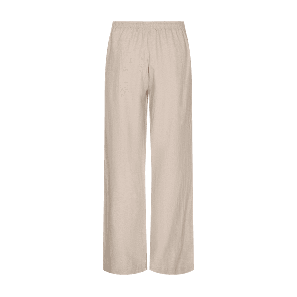 Hovedbilde LAVA LIN/VISCOSE BUKSE - SAND MELERT