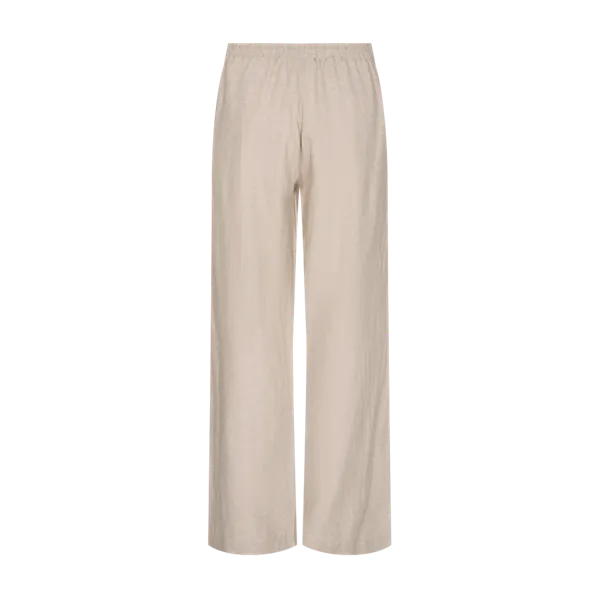 Hovedbilde LAVA LIN/VISCOSE BUKSE - SAND MELERT