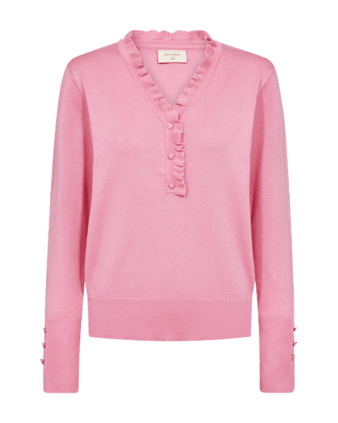 Hovedbilde KATIE V-NECK GENSER - ROSA