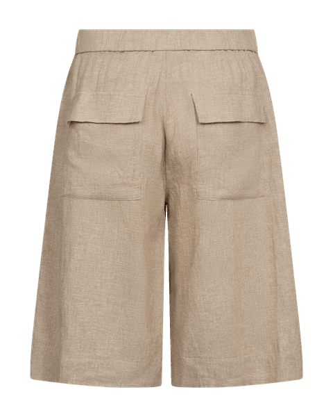 Hovedbilde LAVA LIN/VISCOSE CULOTTE SHORTS - SAND MELERT