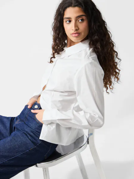 Hovedbilde SUSSI SKJORTE - HVIT