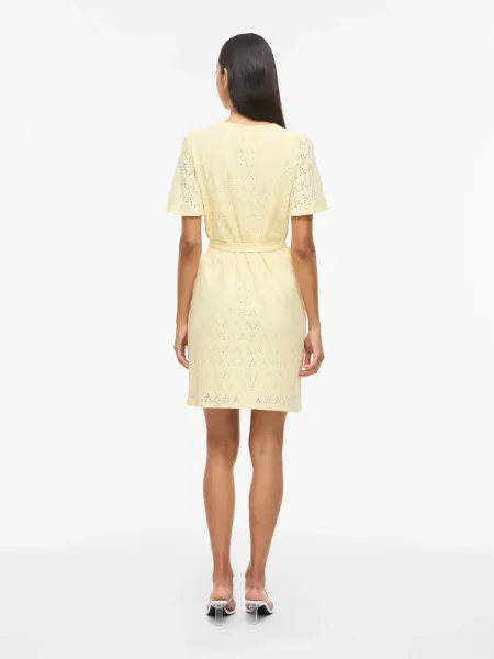 Hovedbilde AMALINA EMBRO KJOLE - LYS GUL